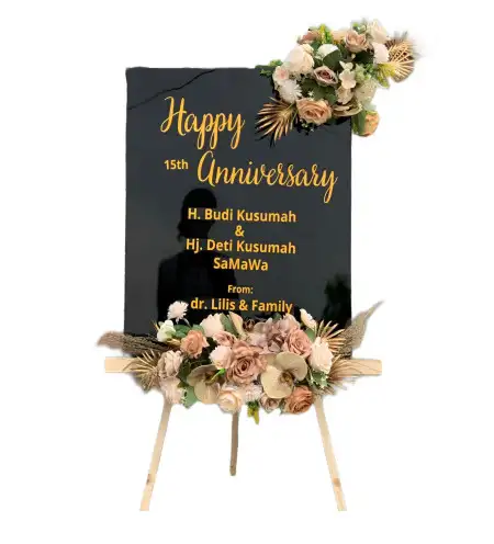 Papan Bunga Akrilik Simpang Teritip