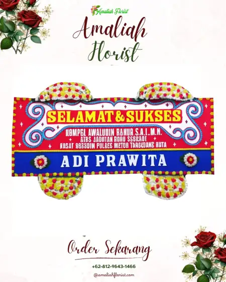 Papan Bunga Ucapan Selamat Simpang Teritip