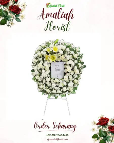 Krans Bunga Duka Simpang Teritip